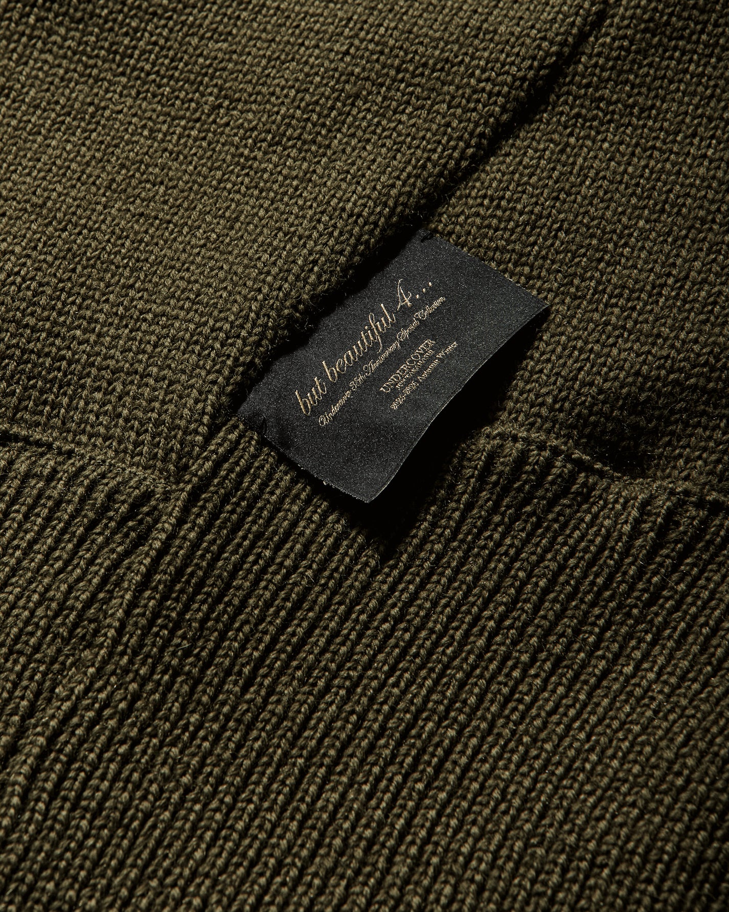 Undercover Wmns Knit Khaki Knitwears Cardigans UC2E1907 KHK