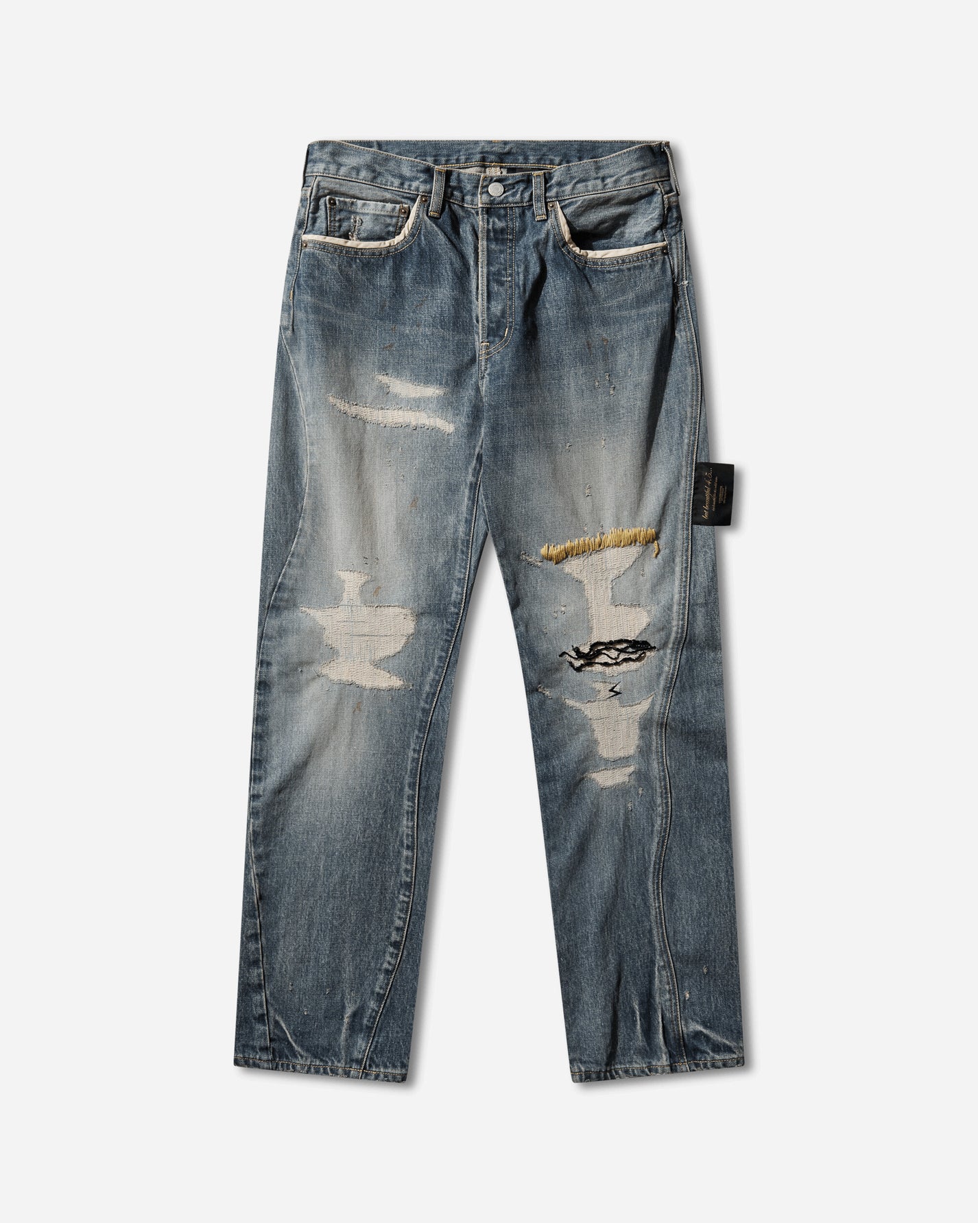 Undercover Pants Indigo Pants Casual UC1F4503-1 INDIGO