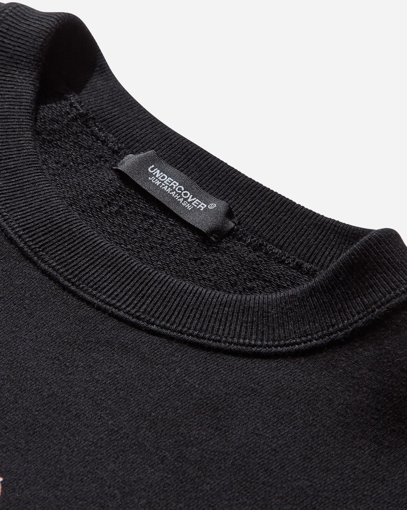 Undercover C/S Black Sweatshirts Crewneck UC2E4892-1 BLACK