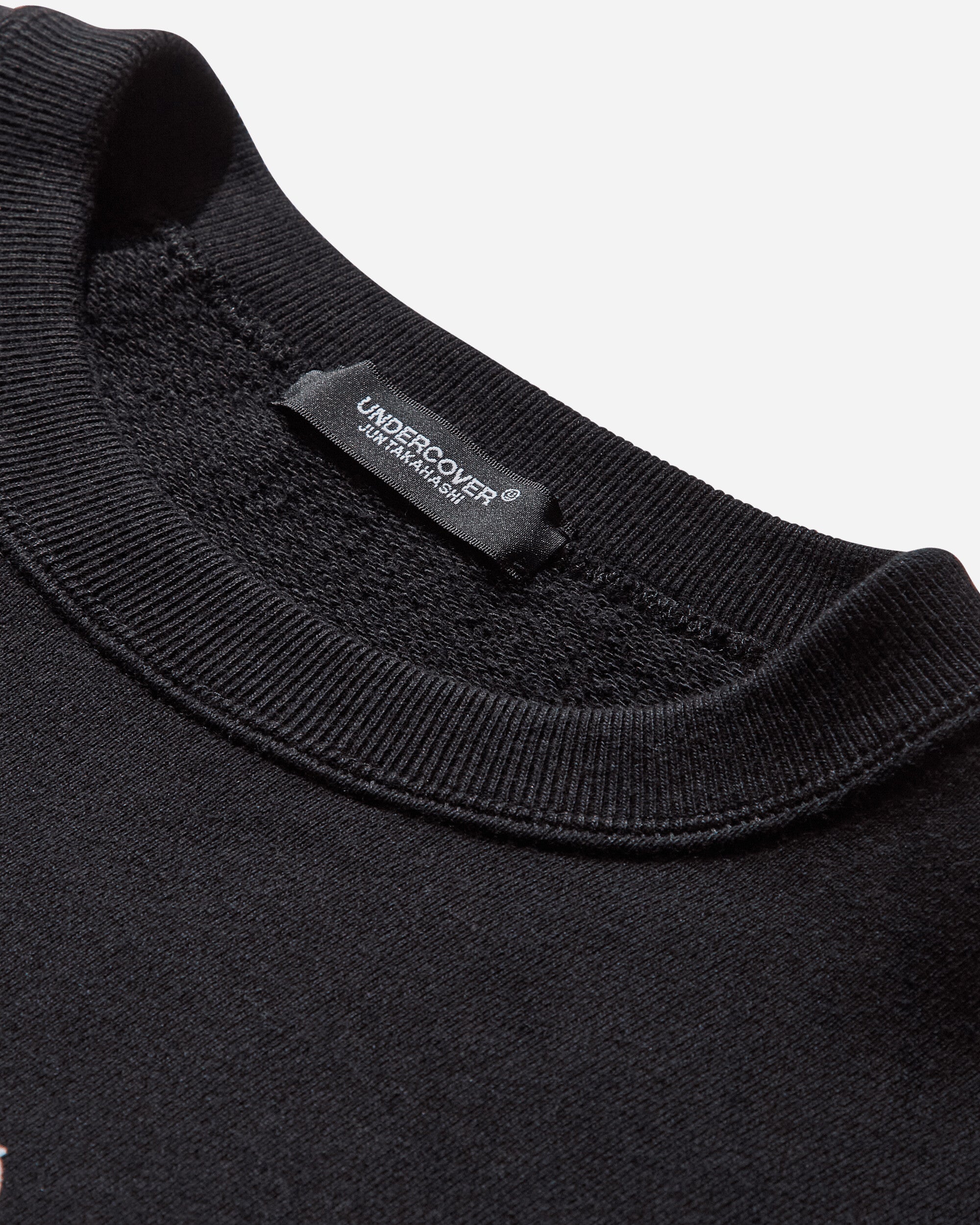 Undercover C/S Black Sweatshirts Crewneck UC2E4892-1 BLACK