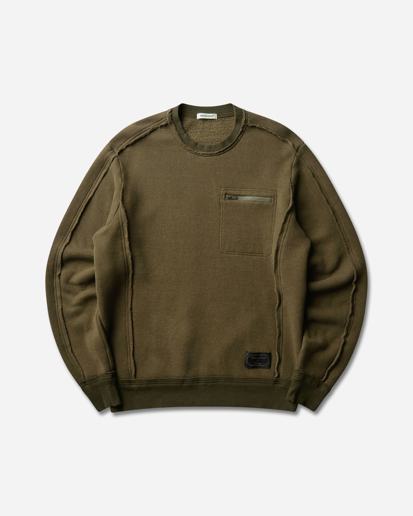 Undercover C/S Khaki Sweatshirts Crewneck UP2F4811 KHAKI