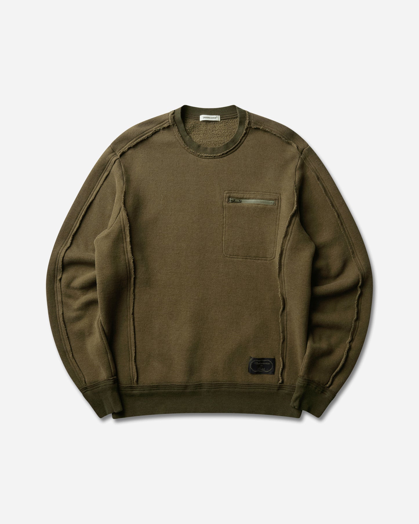Undercover C/S Khaki Sweatshirts Crewneck UP2F4811 KHAKI