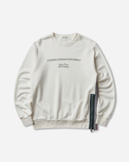 Undercover C/S Off White Sweatshirts Crewneck UP2F4802 OFFWHITE