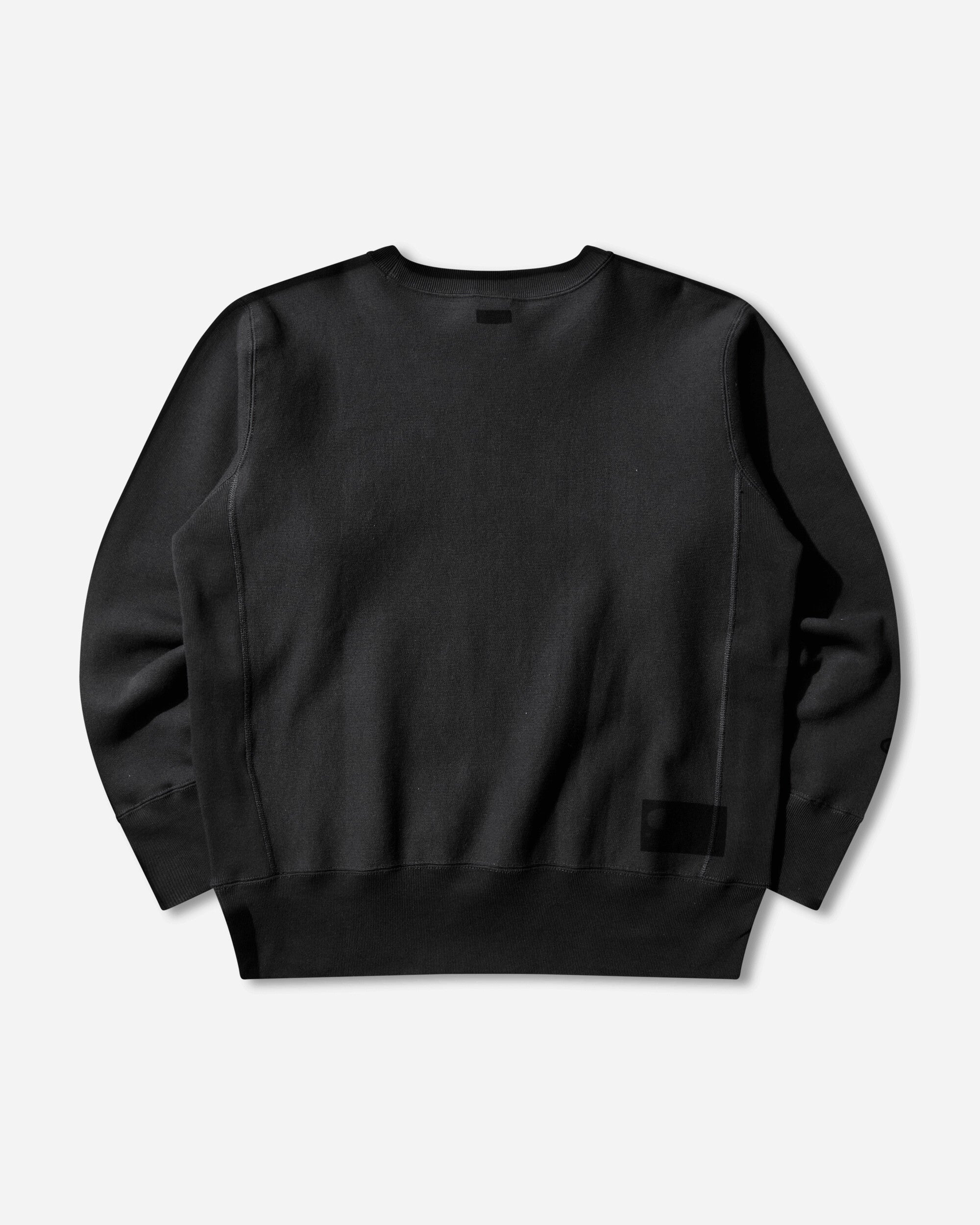 Undercover Uc X Champion Psycho Crewneck Black Sweatshirts Crewneck UC2E9801 003