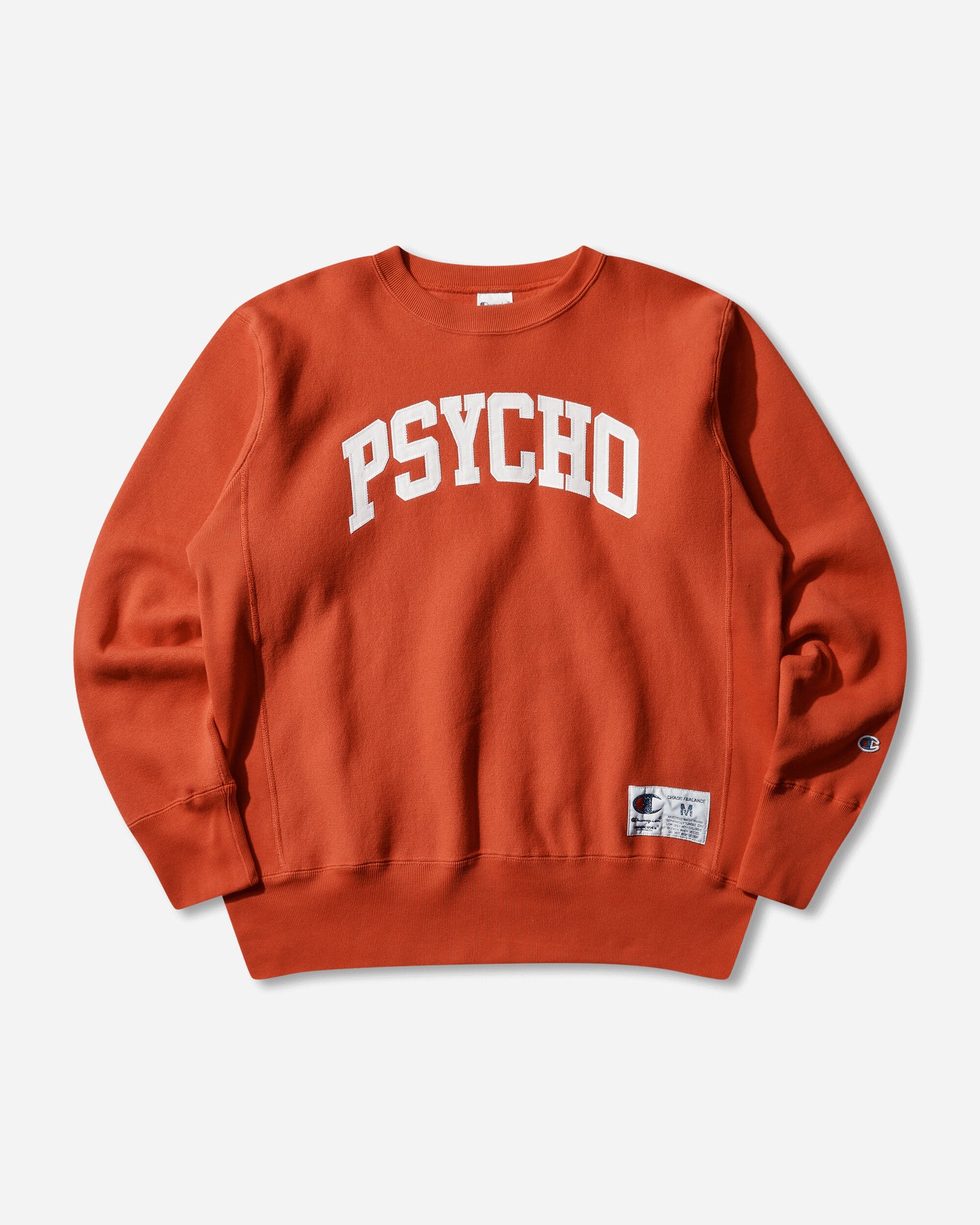 Undercover Uc X Champion Psycho Crewneck Red Sweatshirts Crewneck UC2E9801 001