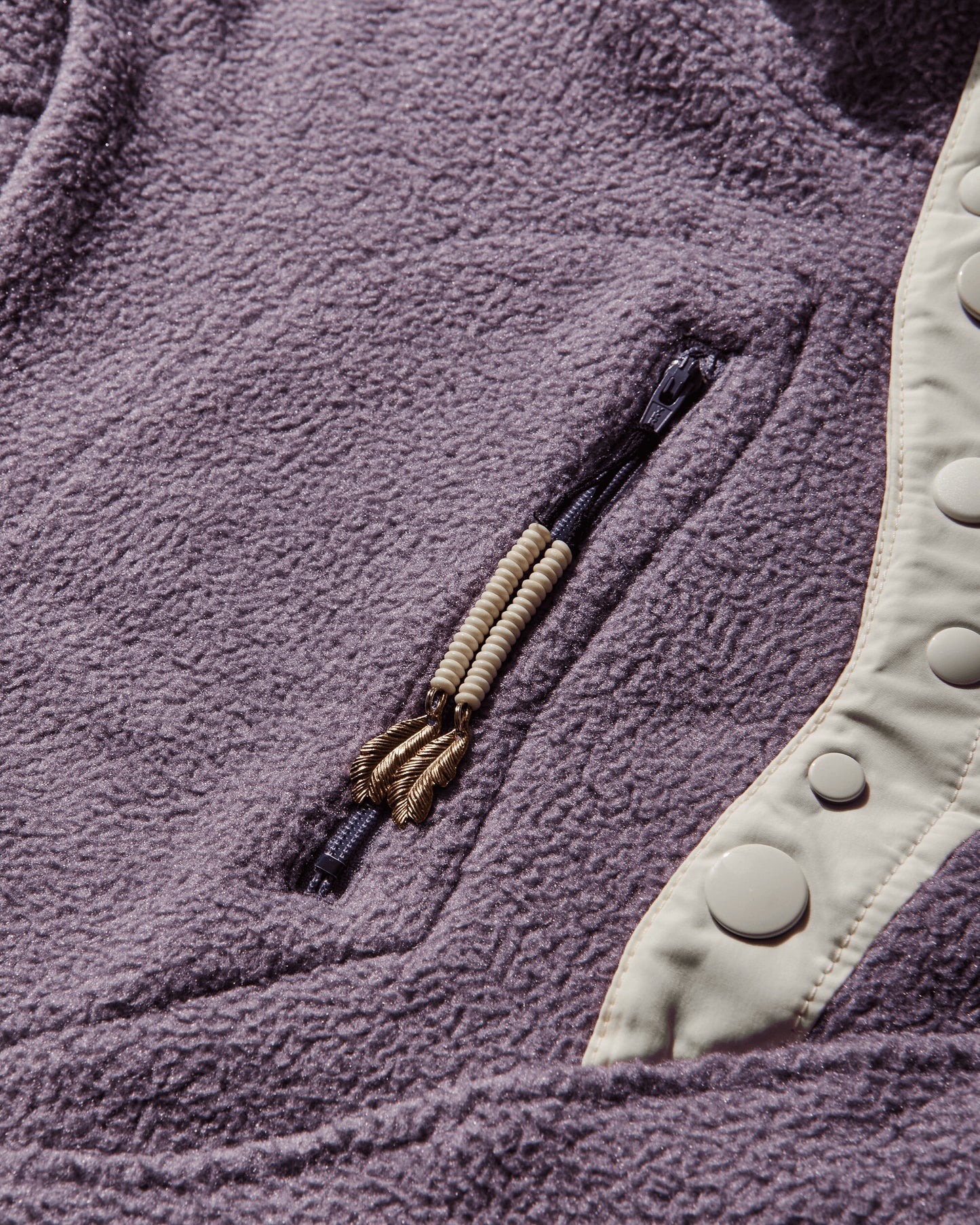 Undercover Wmns Blouson Purple Sweatshirts Fleece UC2E1202 PRPL