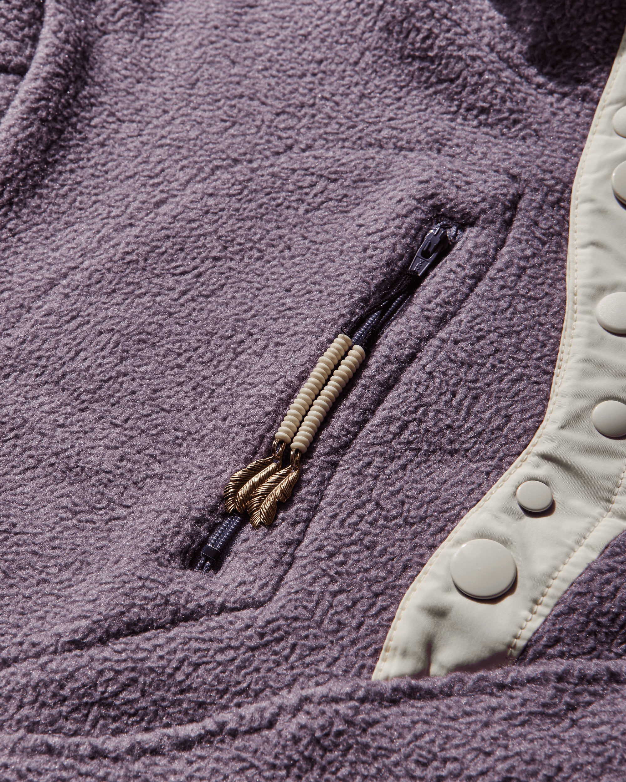 Undercover Wmns Blouson Purple Sweatshirts Fleece UC2E1202 PRPL