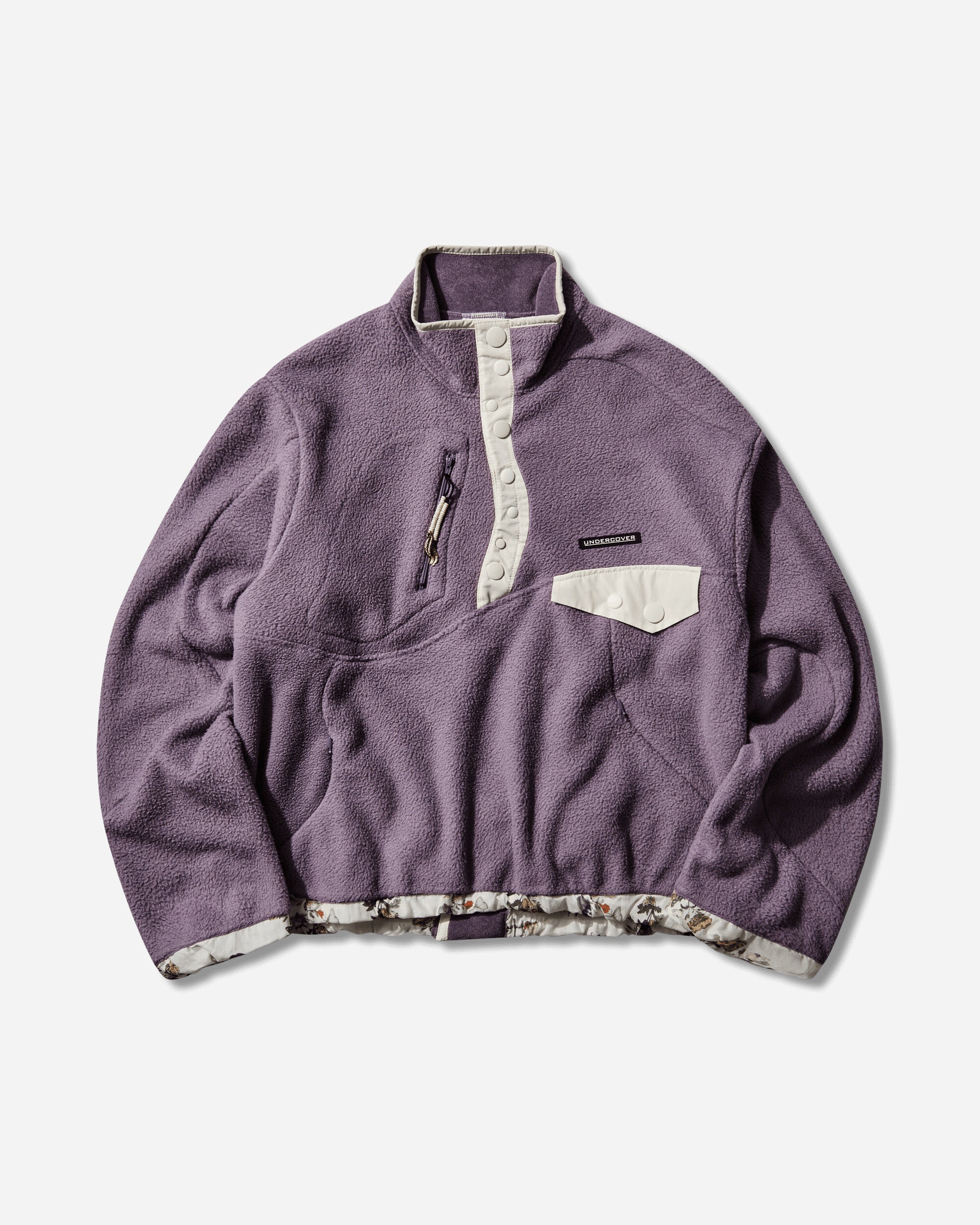 Undercover Wmns Blouson Purple Sweatshirts Fleece UC2E1202 PRPL