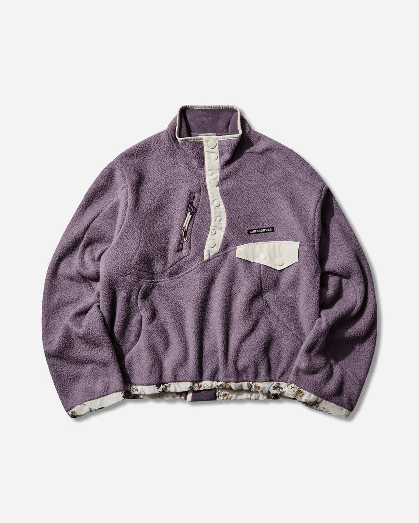 Undercover Wmns Blouson Purple Sweatshirts Fleece UC2E1202 PRPL
