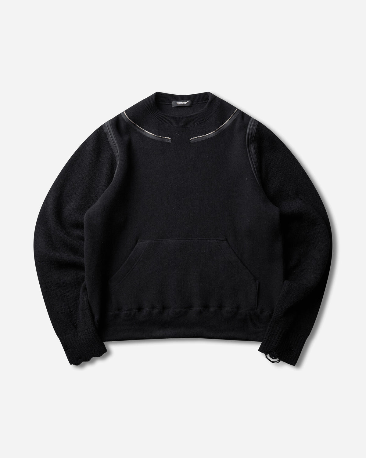 Undercover C/S Black Sweatshirts Hoodies UC2F4808 BLACK
