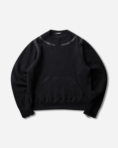 Undercover C/S Black Sweatshirts Hoodies UC2F4808 BLACK