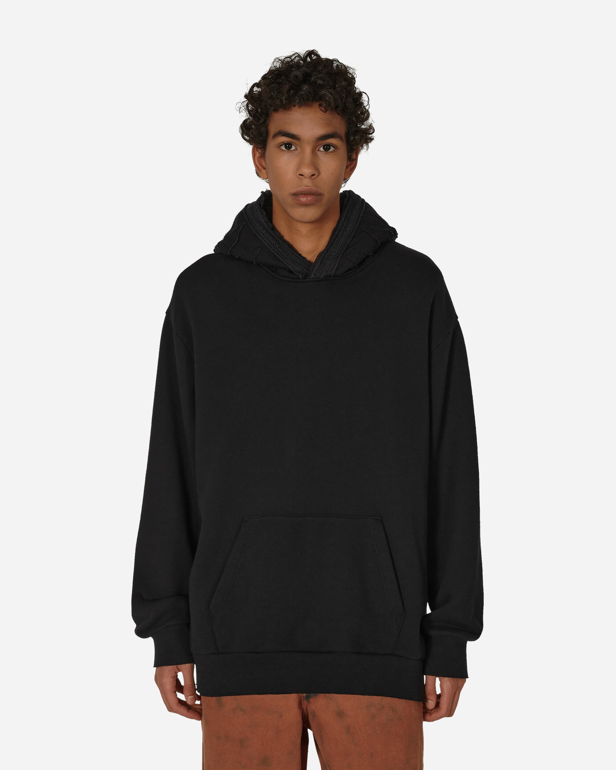 Tribal Hooded Sweatshirt Black