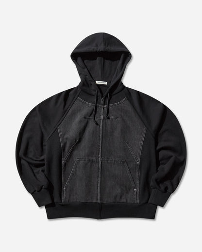 Undercover Wmns C/S Black Sweatshirts Hoodies UP2E1806 1