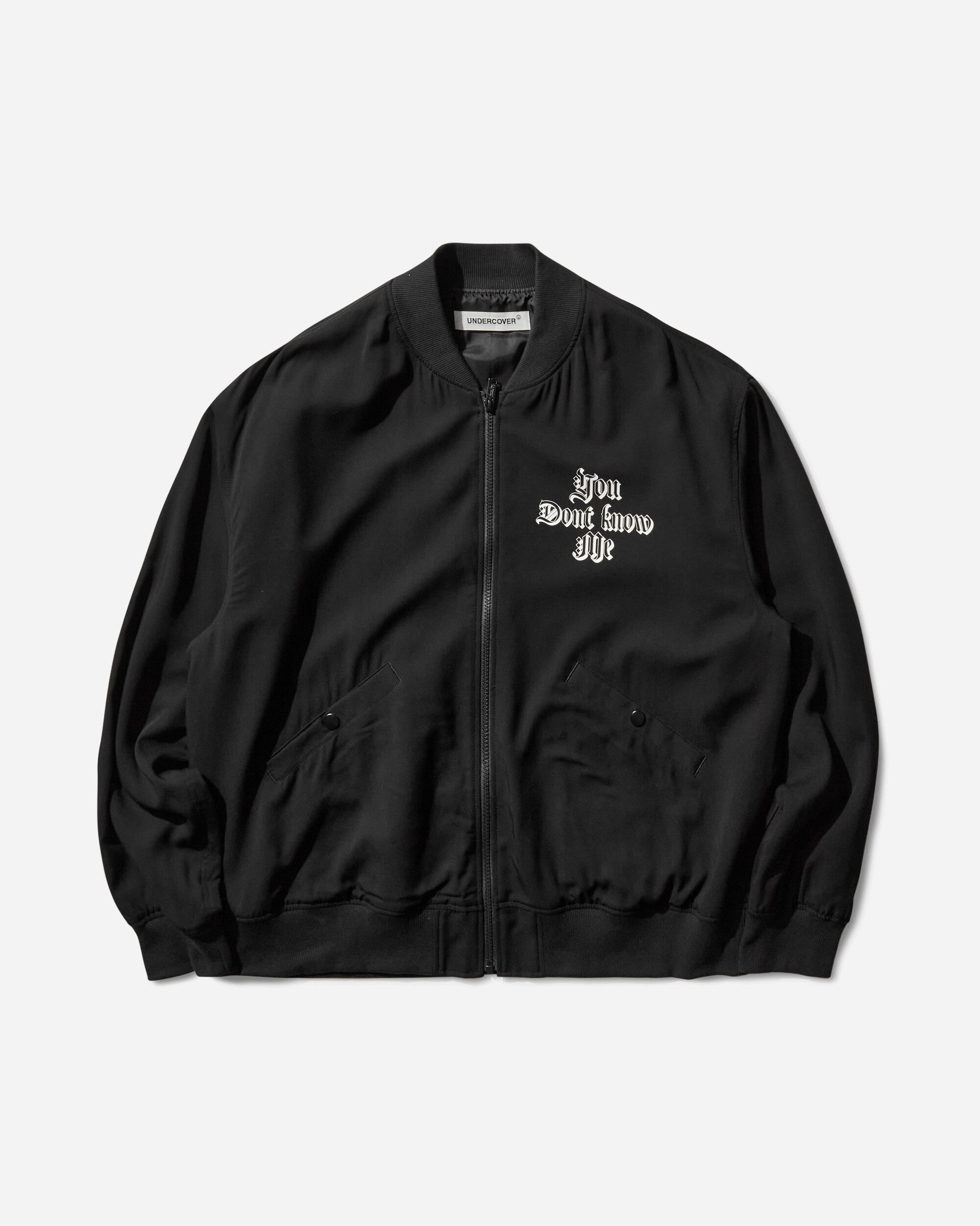 Undercover Blouson Black Coats and Jackets Jackets UP2E4202 BLACK