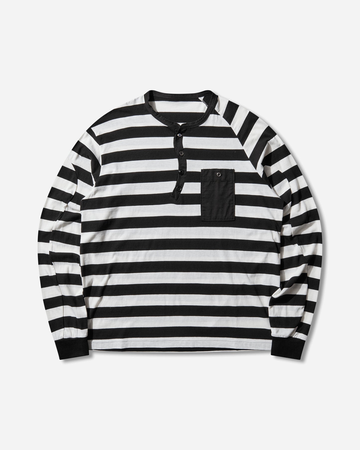 Undercover C S Blk Border T-Shirts Longsleeve UC1F4810 BLK BORDER