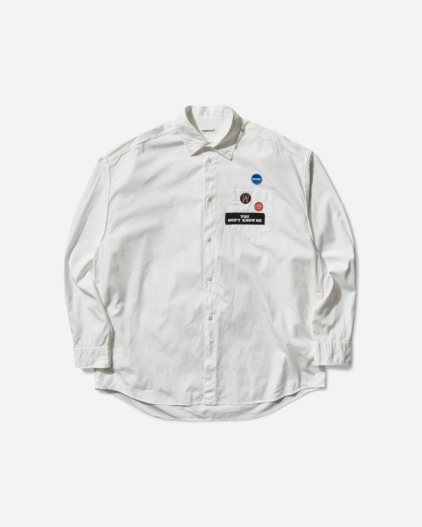 Undercover Shirt,Blouse White Shirts Longsleeve Shirt UP2E4401 WHITE