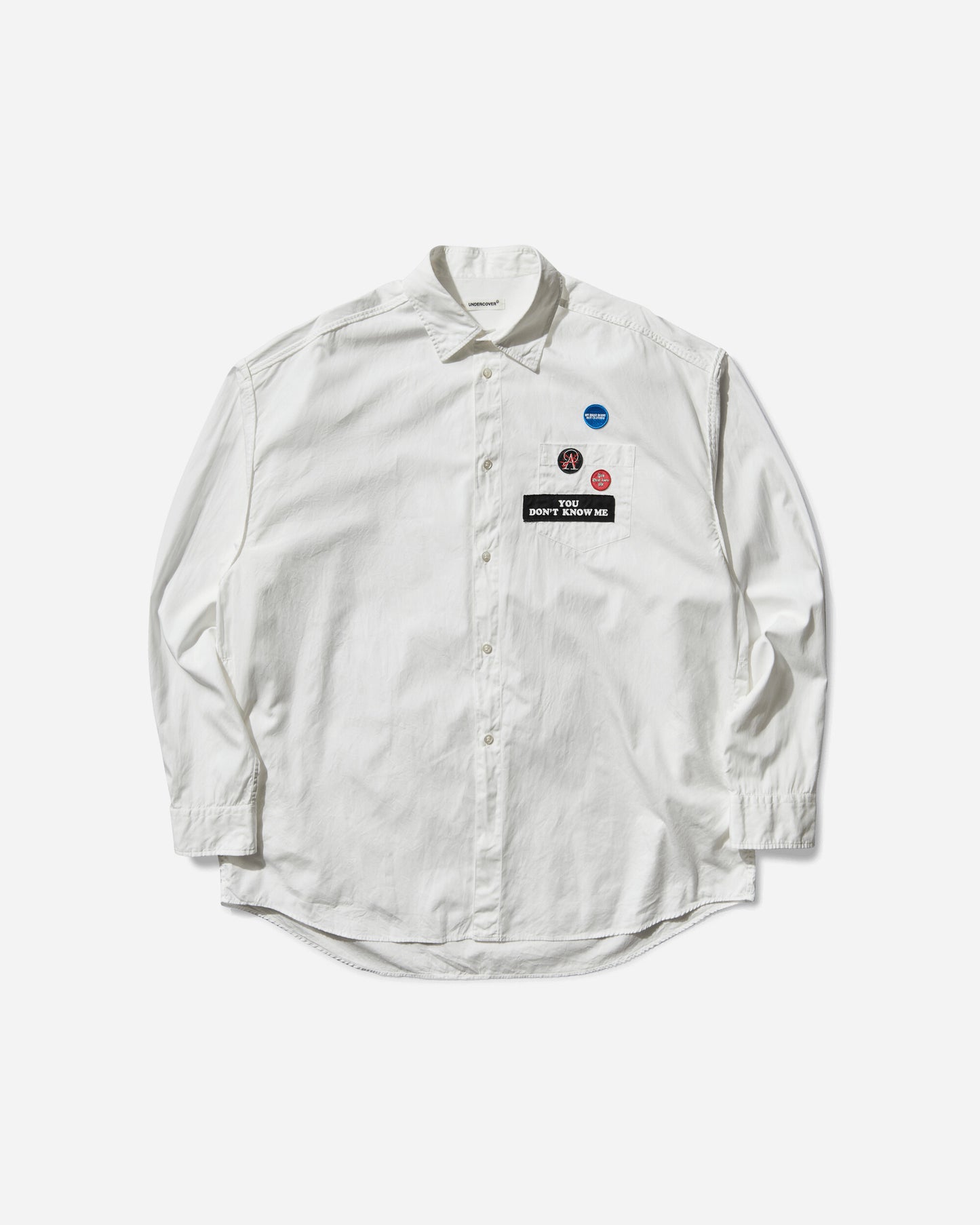 Undercover Shirt,Blouse White Shirts Longsleeve Shirt UP2E4401 WHITE