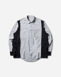 Undercover Shirt Navy St Shirts Longsleeve Shirt UP1F4402 NAVY ST