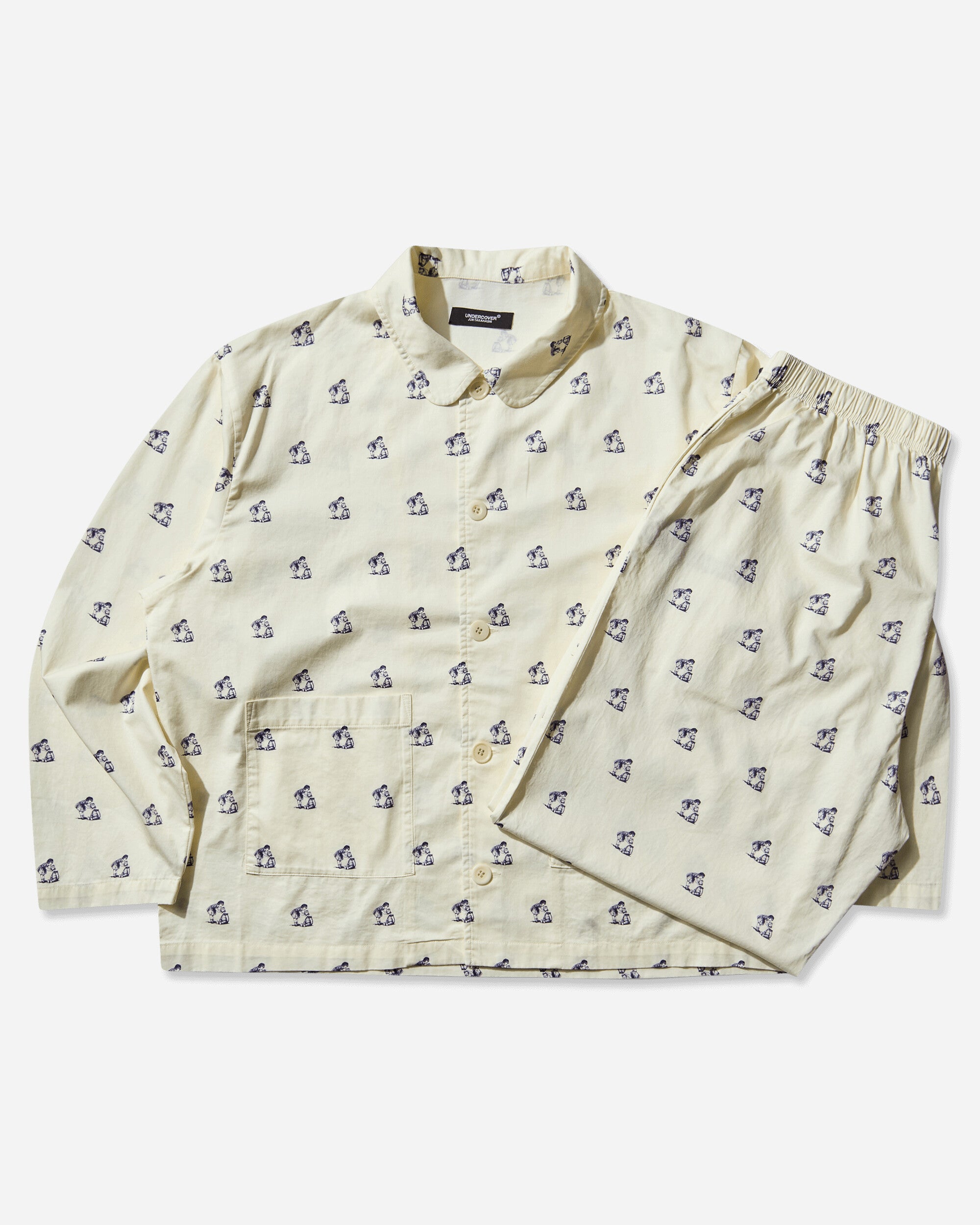 Undercover Otherwear Ivory Base Underwear Pajamas UC2E4701-1 IVORYBASE