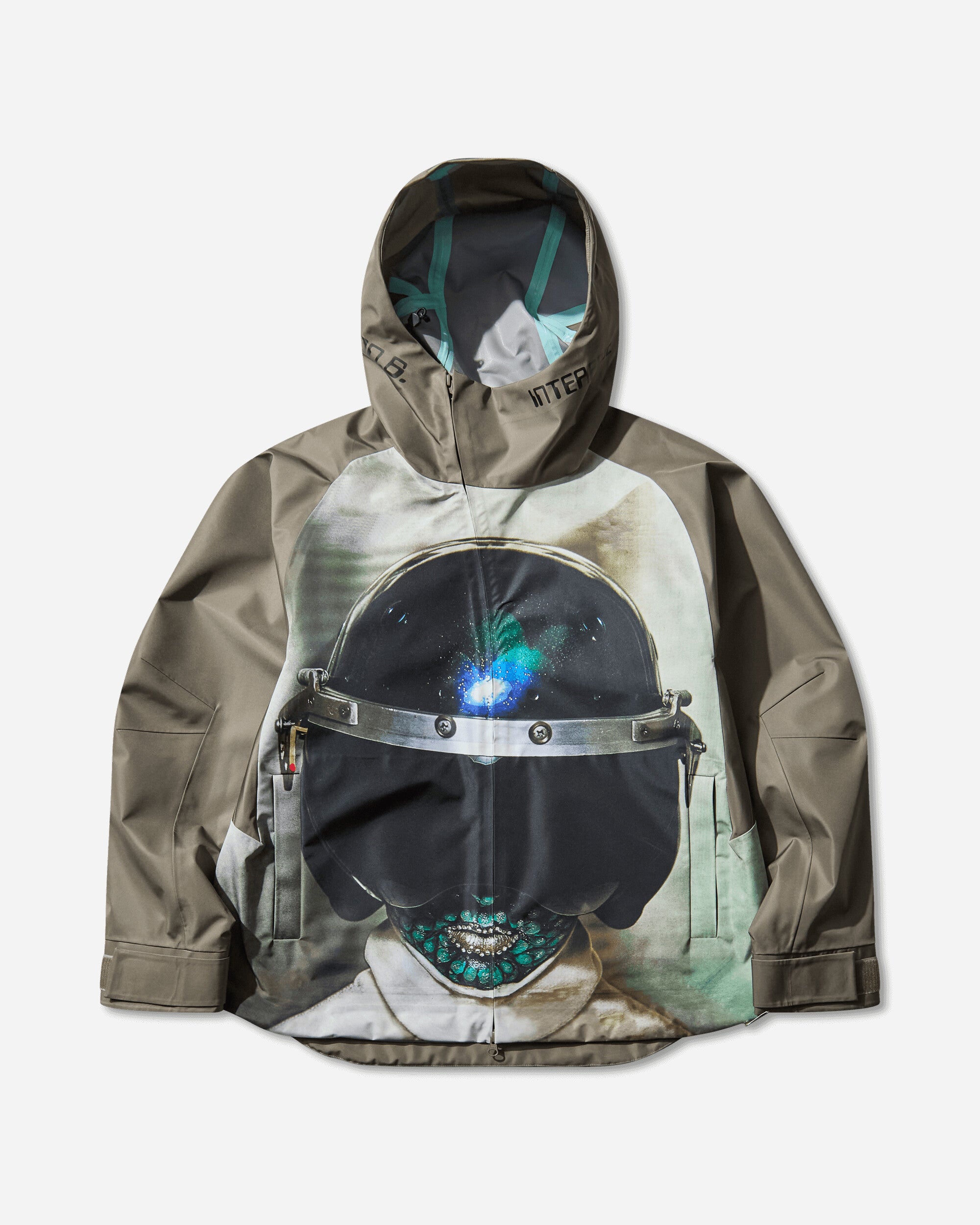 Undercover Blouson Gray Khaki Coats and Jackets Parka Jackets UC2E4205-1 GRAYKHAKI