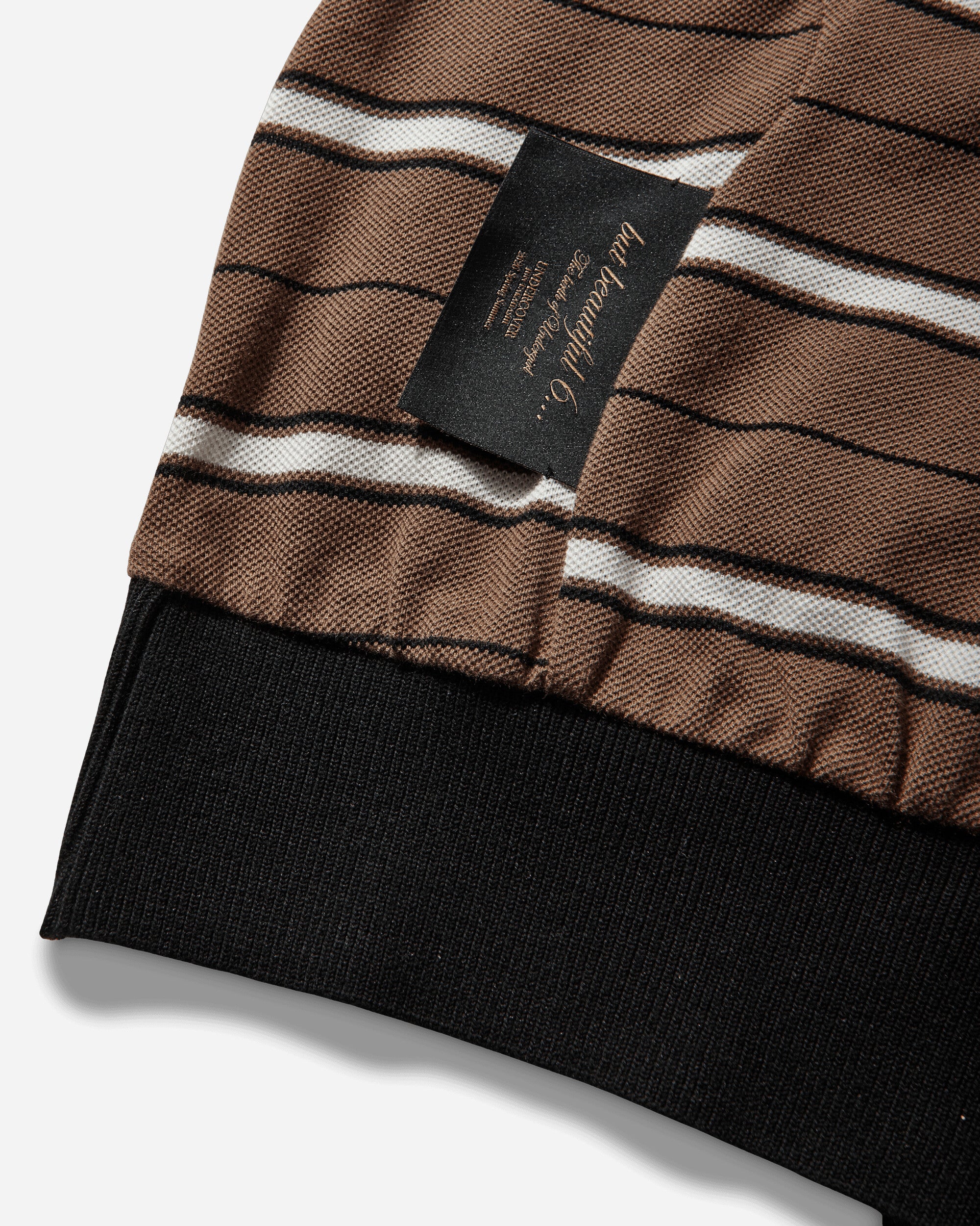 Undercover Wmns C/S Brn Border T-Shirts Polo UC1F1804 BRNBORDER