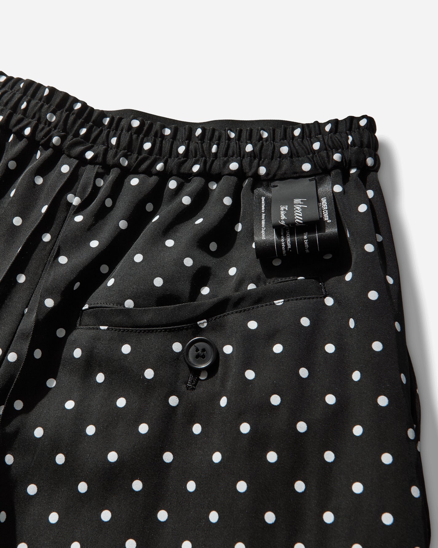 Undercover Wmns Pants Black Base Shorts Short UC1F1507-2 BLACKBASE