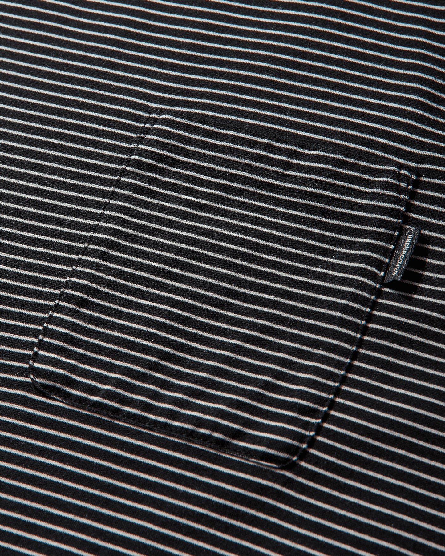 Undercover C S Blk Border T-Shirts Shortsleeve UP1F4806-2 BLK BORDER