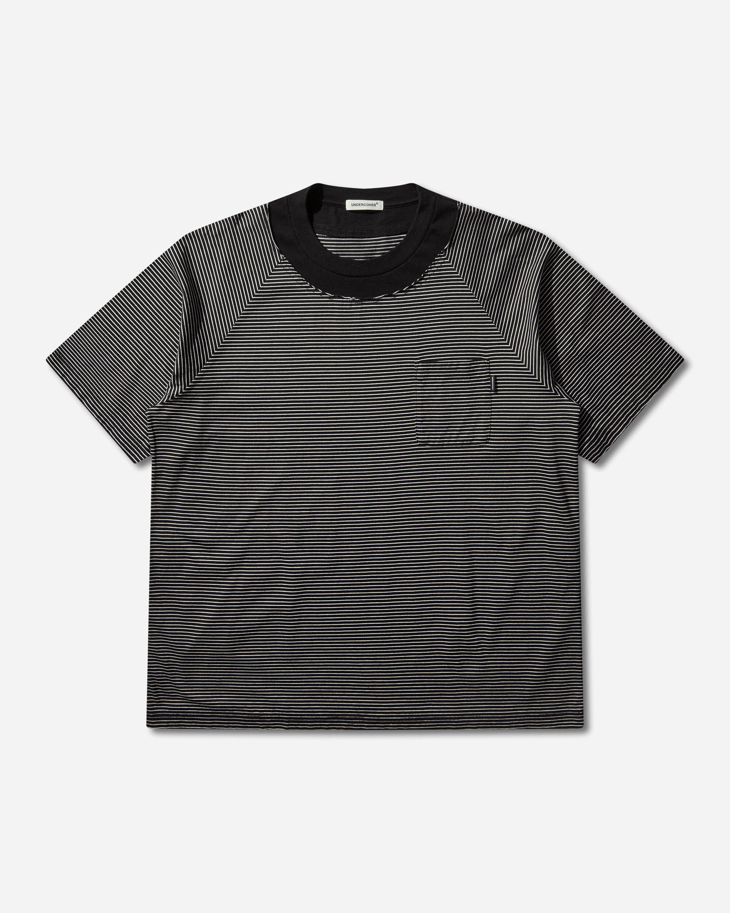 Undercover C S Blk Border T-Shirts Shortsleeve UP1F4806-2 BLK BORDER