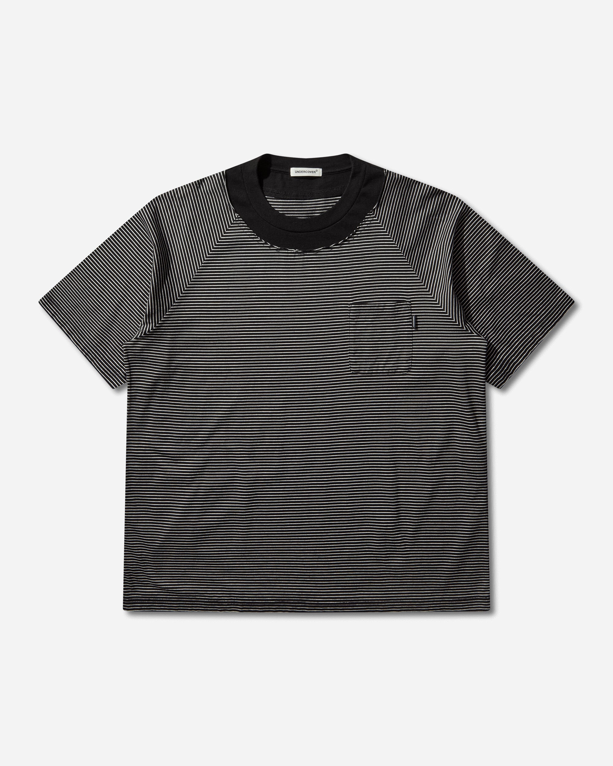 Undercover C S Blk Border T-Shirts Shortsleeve UP1F4806-2 BLK BORDER