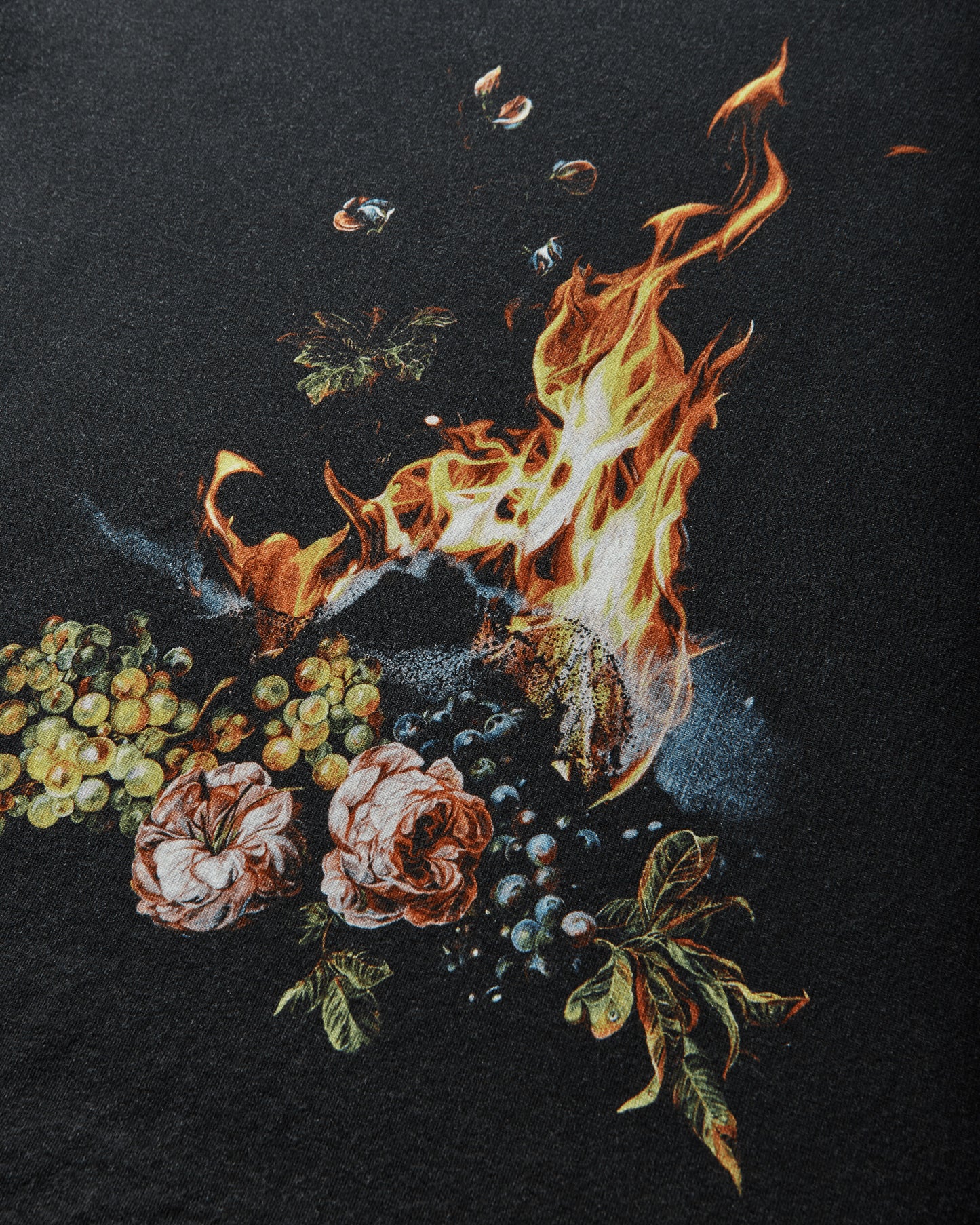 Undercover Oversized Tee Black T-Shirts Shortsleeve UC1F4813 BLACK