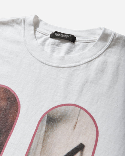 Undercover Oversized Tee White T-Shirts Shortsleeve UC1F4893 WHITE