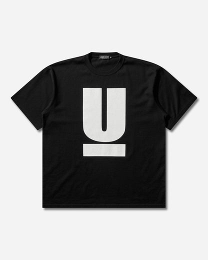Undercover Signature Tee Black T-Shirts Shortsleeve UB0D3801 BLACK