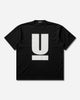 Undercover Signature Tee Black T-Shirts Shortsleeve UB0D3801 BLACK