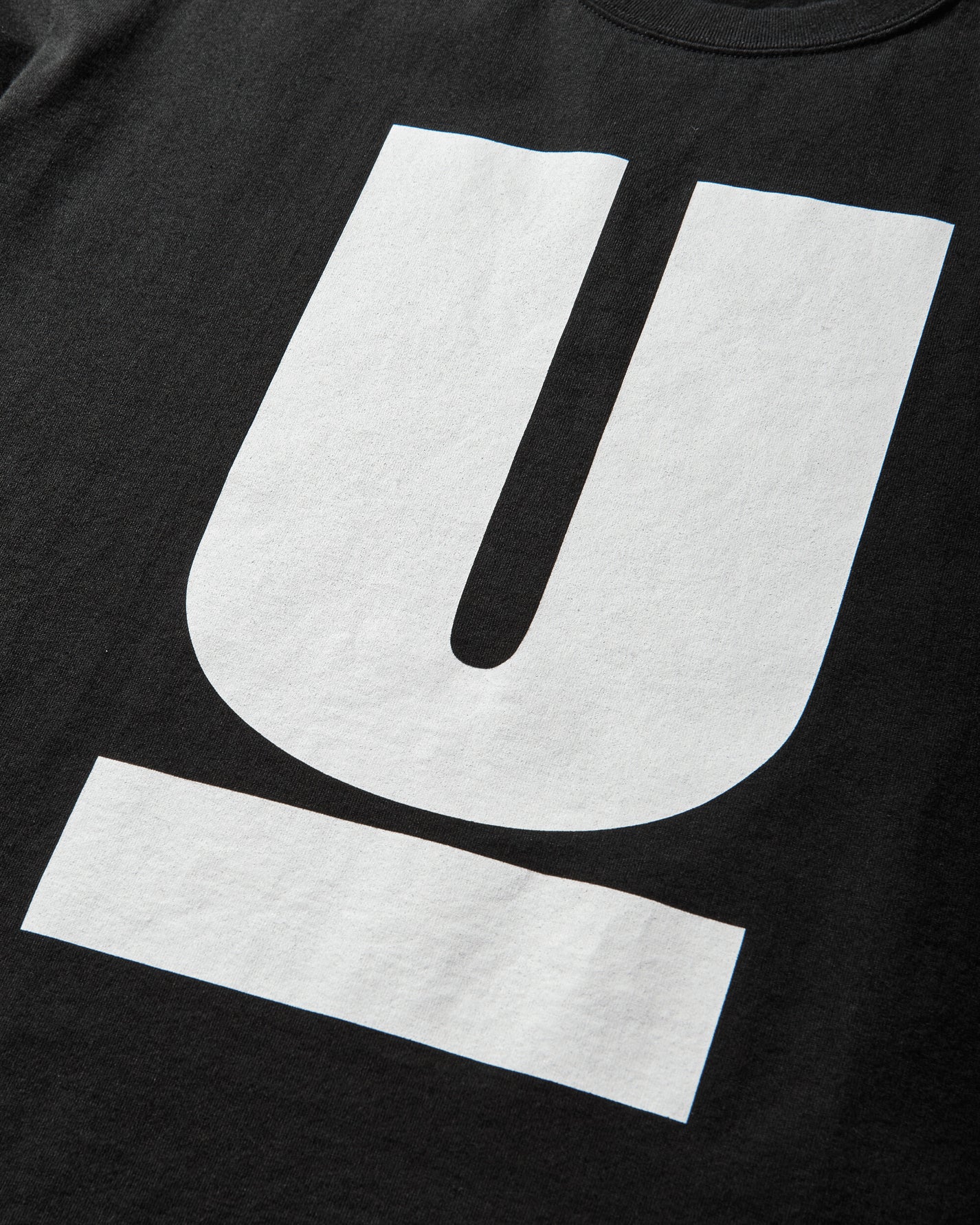 Undercover Signature Tee Black T-Shirts Shortsleeve UB0D3801 BLACK