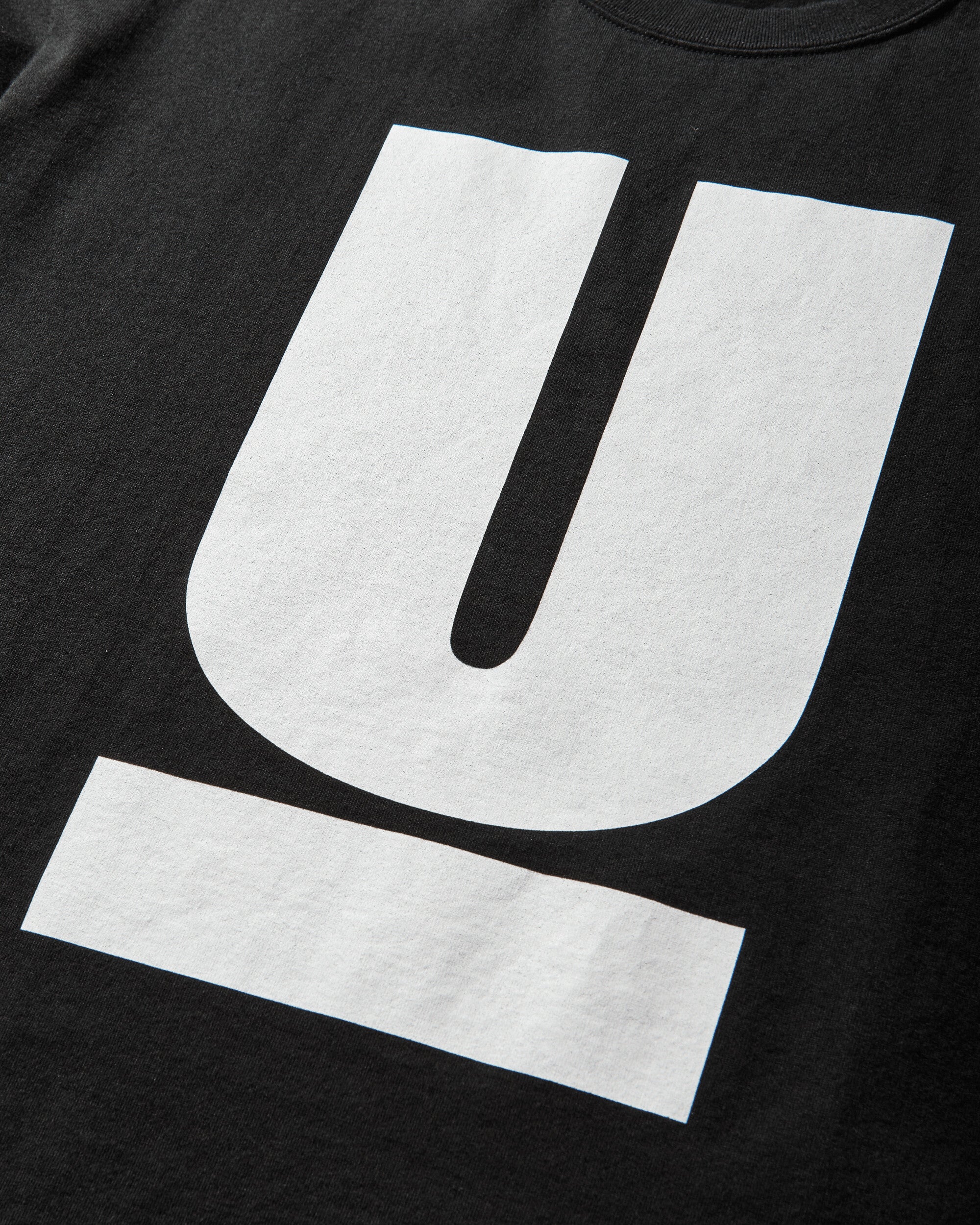 Undercover Signature Tee Black T-Shirts Shortsleeve UB0D3801 BLACK