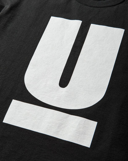 Undercover Signature Tee Black T-Shirts Shortsleeve UB0D3801 BLACK