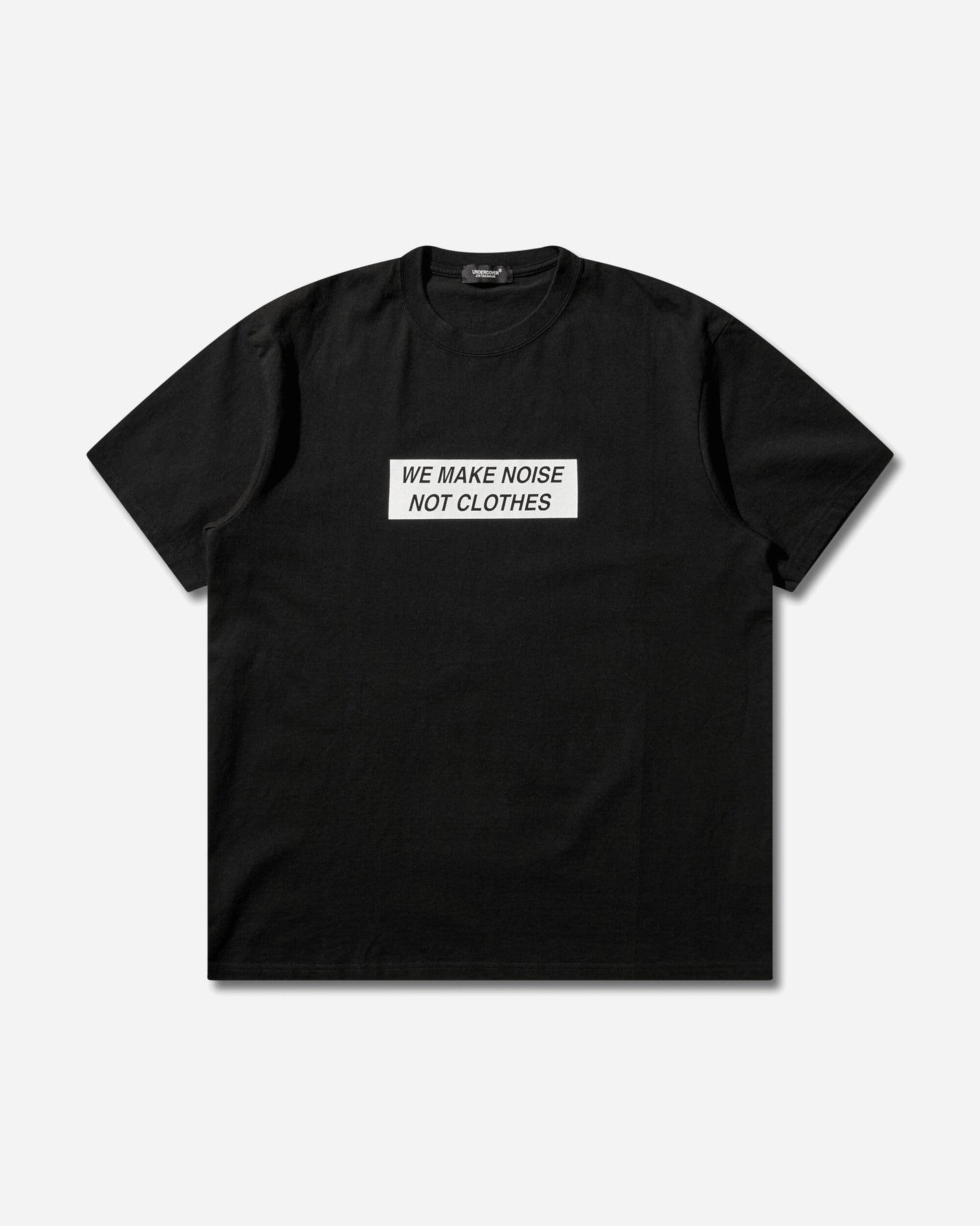 Undercover Signature Tee Black T-Shirts Shortsleeve UC2C9805-2 BLACK