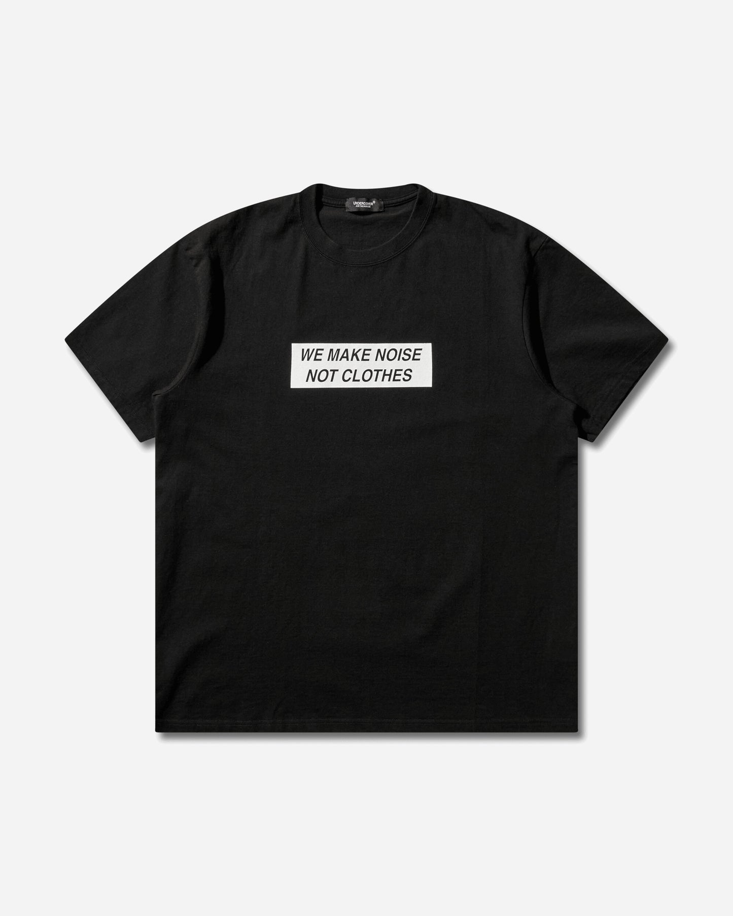 Undercover Signature Tee Black T-Shirts Shortsleeve UC2C9805-2 BLACK