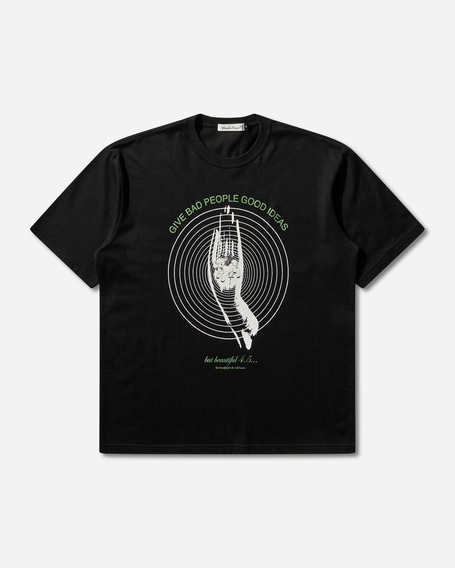 Undercover Tee Black T-Shirts Shortsleeve UC1F3802 BLACK