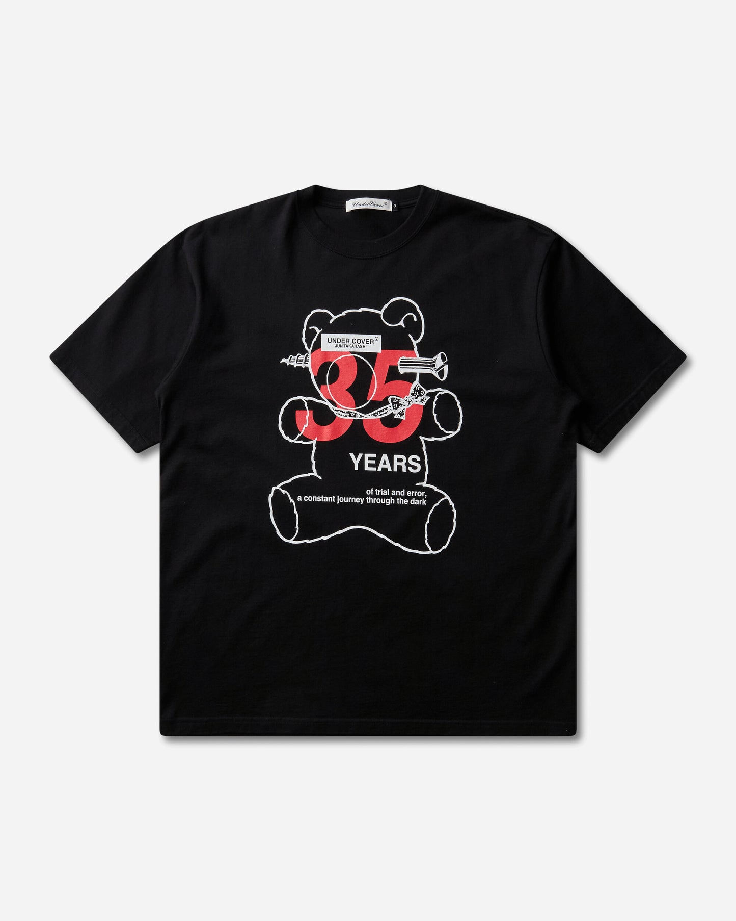 Undercover Tee Black T-Shirts Shortsleeve UC2F3801 BLACK