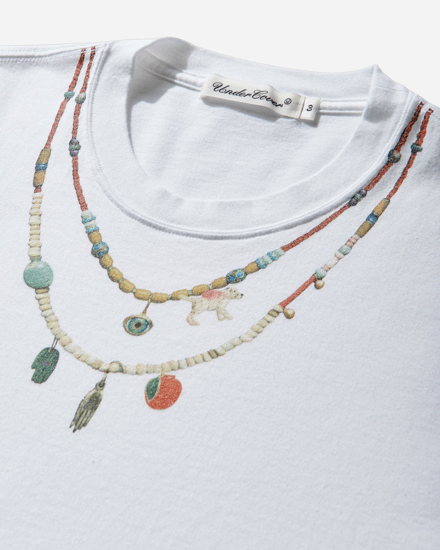 Undercover Tee White T-Shirts Shortsleeve UC1F2803 WHITE