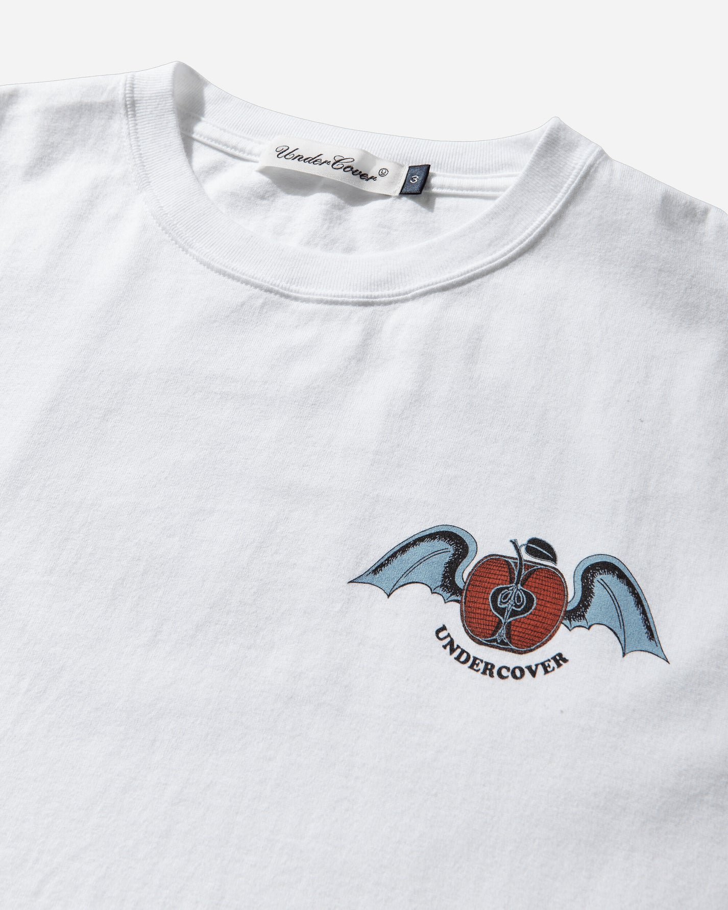 Undercover Tee White T-Shirts Shortsleeve UC1F3807 WHITE