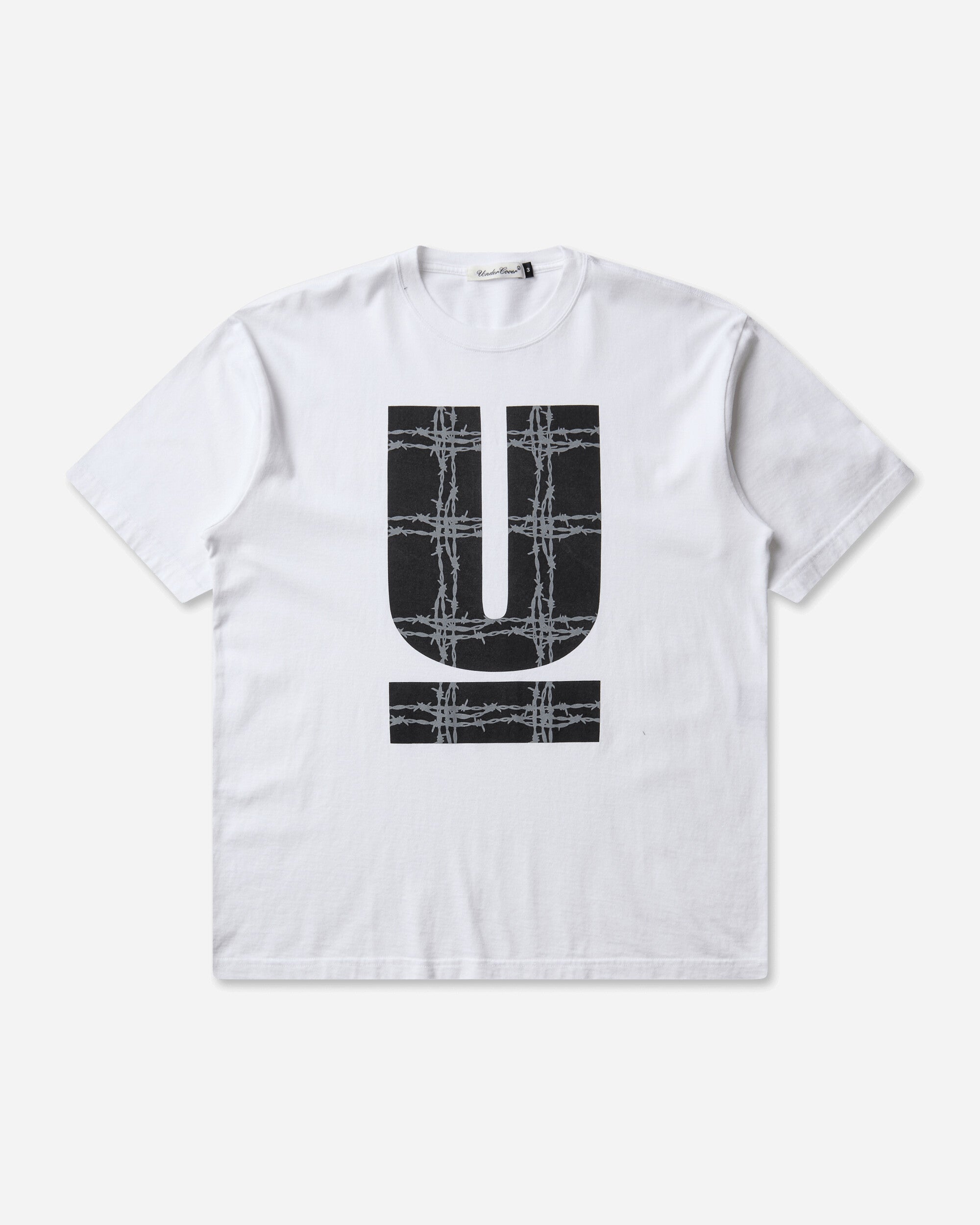 Undercover Tee White T-Shirts Shortsleeve UC2F3805 WHITE