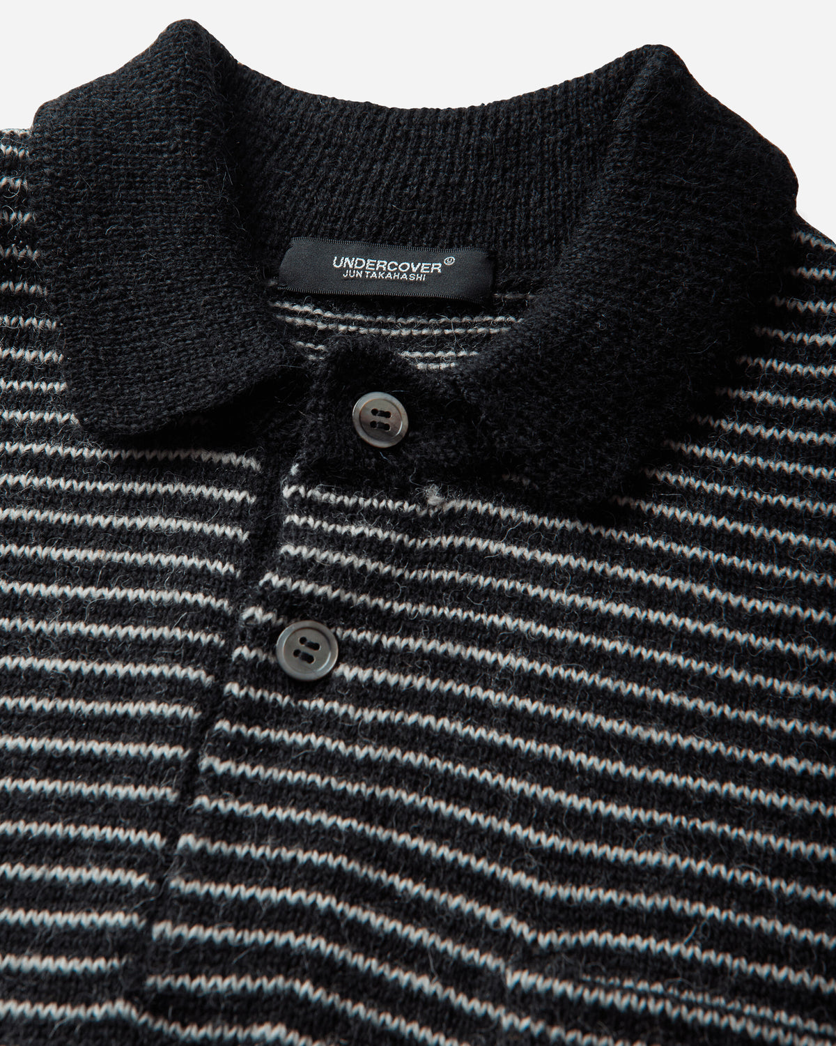 Undercover Knit Blk Border Knitwears Sweaters UC2F4901-2 BLKBORDER