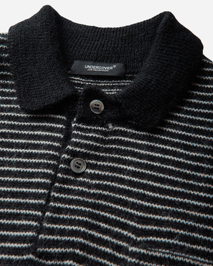 Undercover Knit Blk Border Knitwears Sweaters UC2F4901-2 BLKBORDER