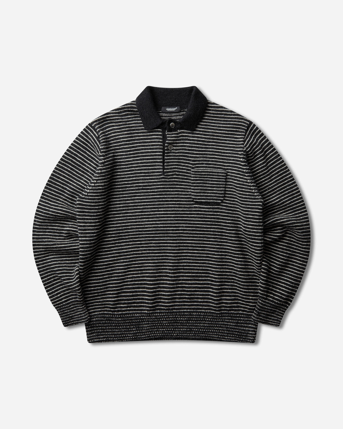 Undercover Knit Blk Border Knitwears Sweaters UC2F4901-2 BLKBORDER