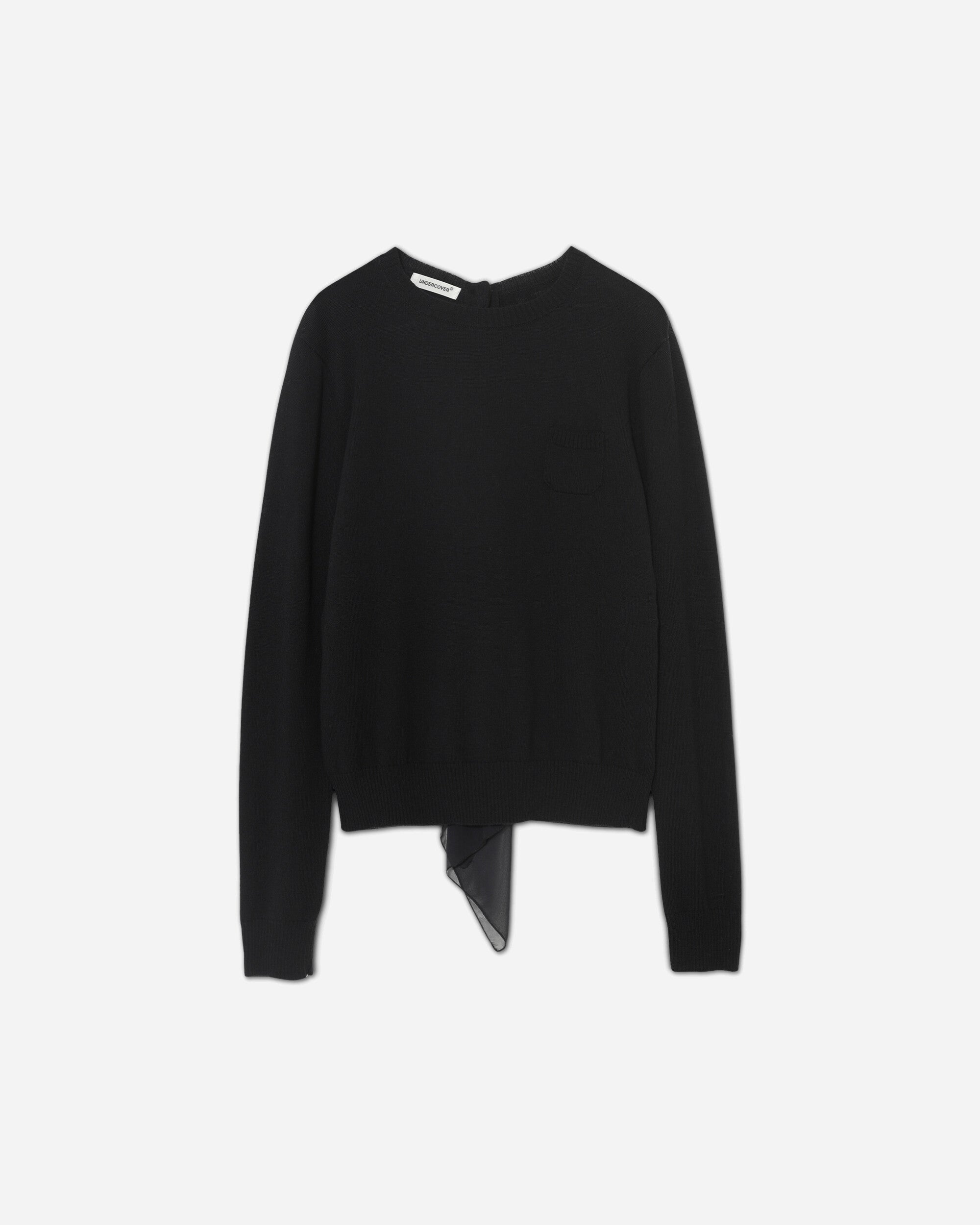 Undercover Knit Black Knitwears Sweaters UP1F1902 BLACK