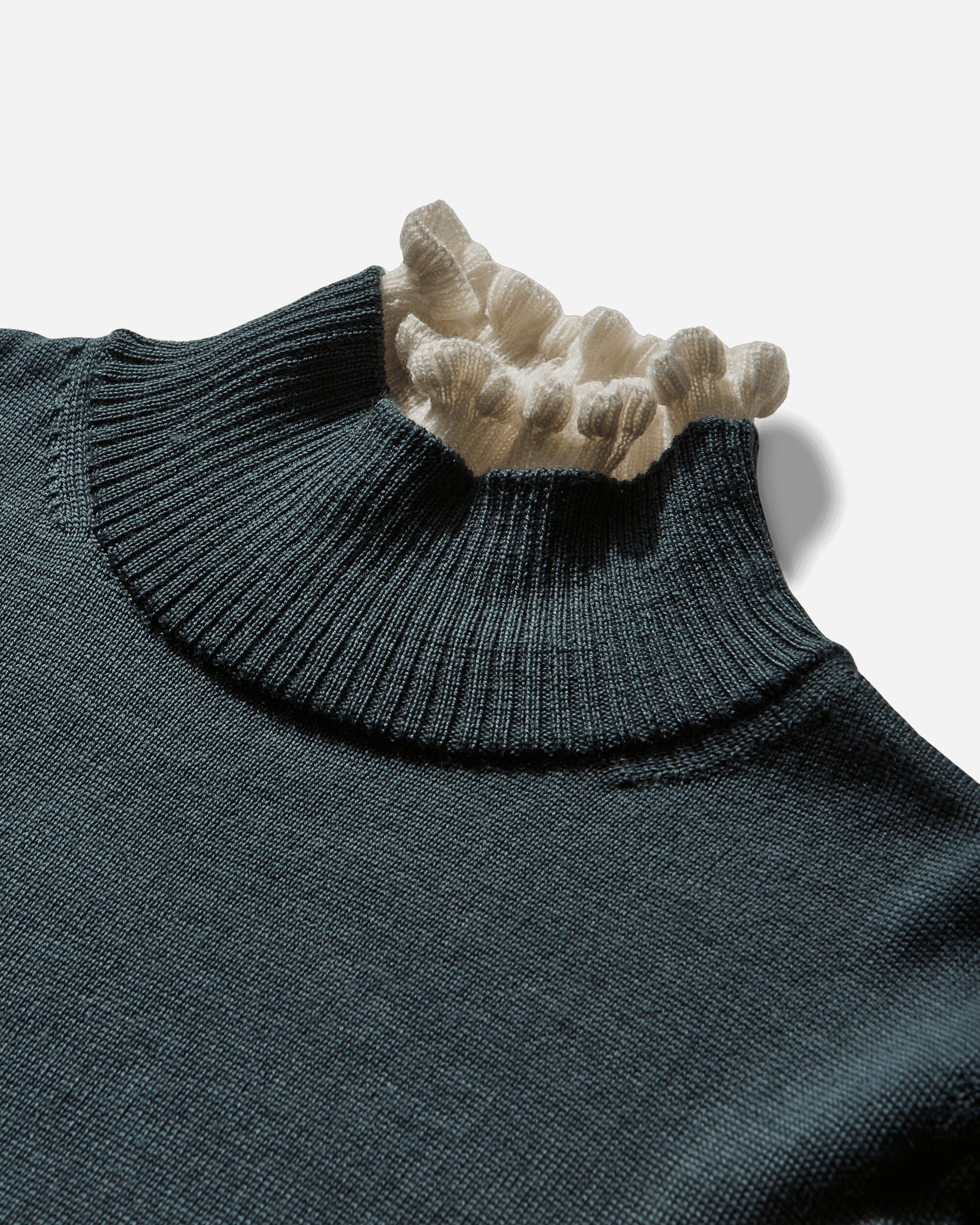 Undercover Wmns Knit Grey Blu Knitwears Turtleneck UC2E8901 GRYBL