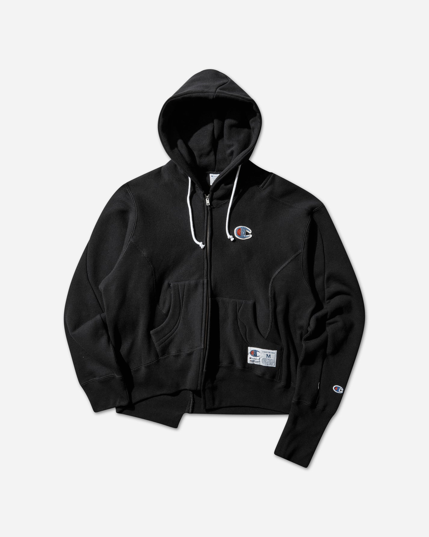Undercover Uc X Champion Hoodie Black Sweatshirts Zip-Ups UC2E1802-1 002