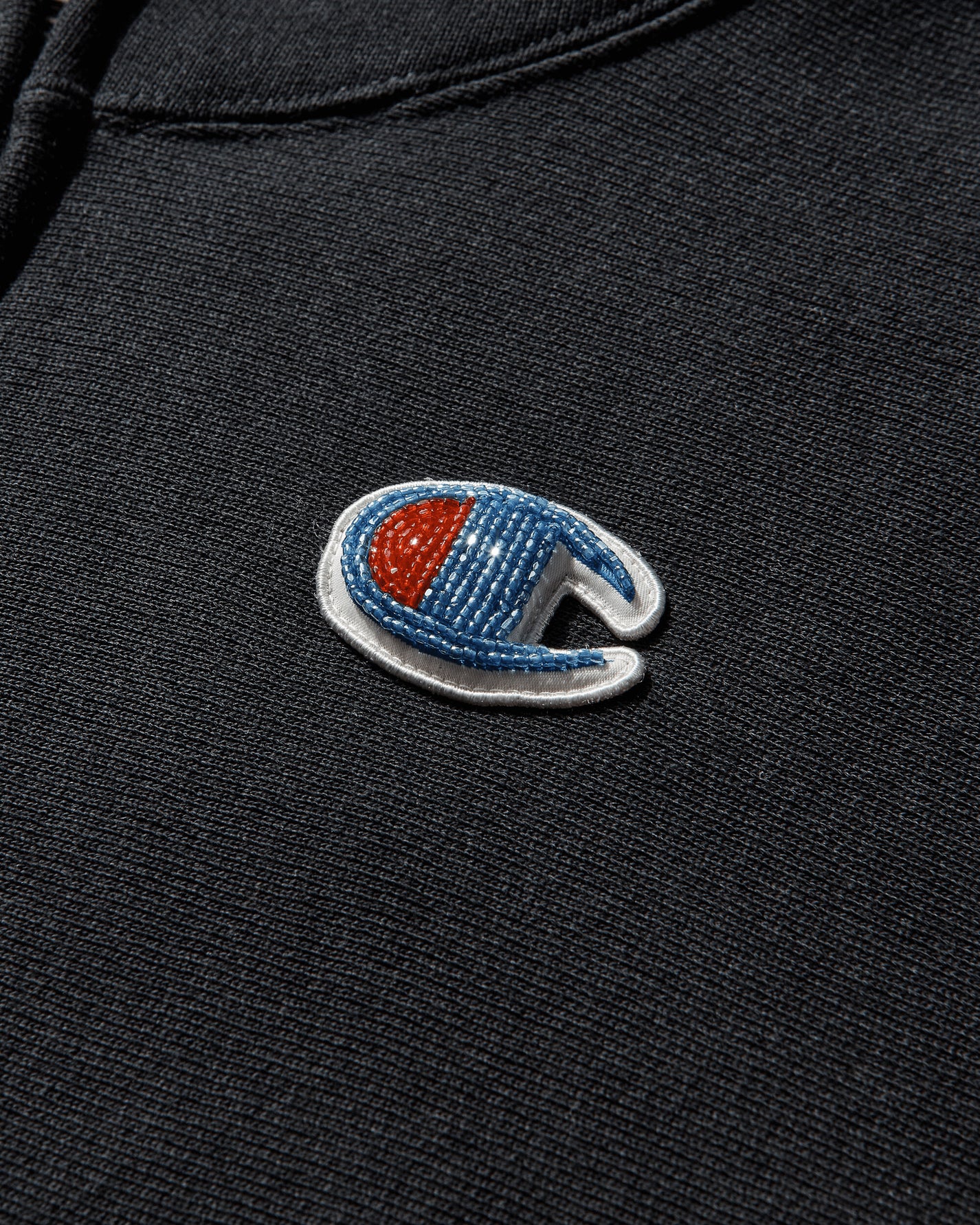 Undercover Uc X Champion Hoodie Black Sweatshirts Zip-Ups UC2E1802-1 002